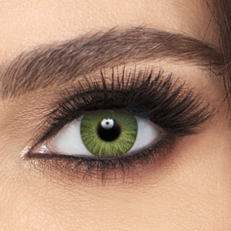 Air Optix Colors Gemstone Green Contact Lenses - 2 pack (1 month wear) -  Lens Emporia