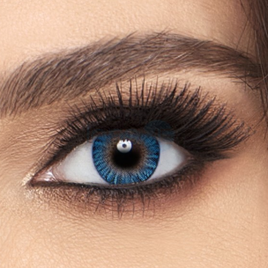 Freshlook Colorblends True Sapphire Contact Lenses - 2 pack (2 week wear)