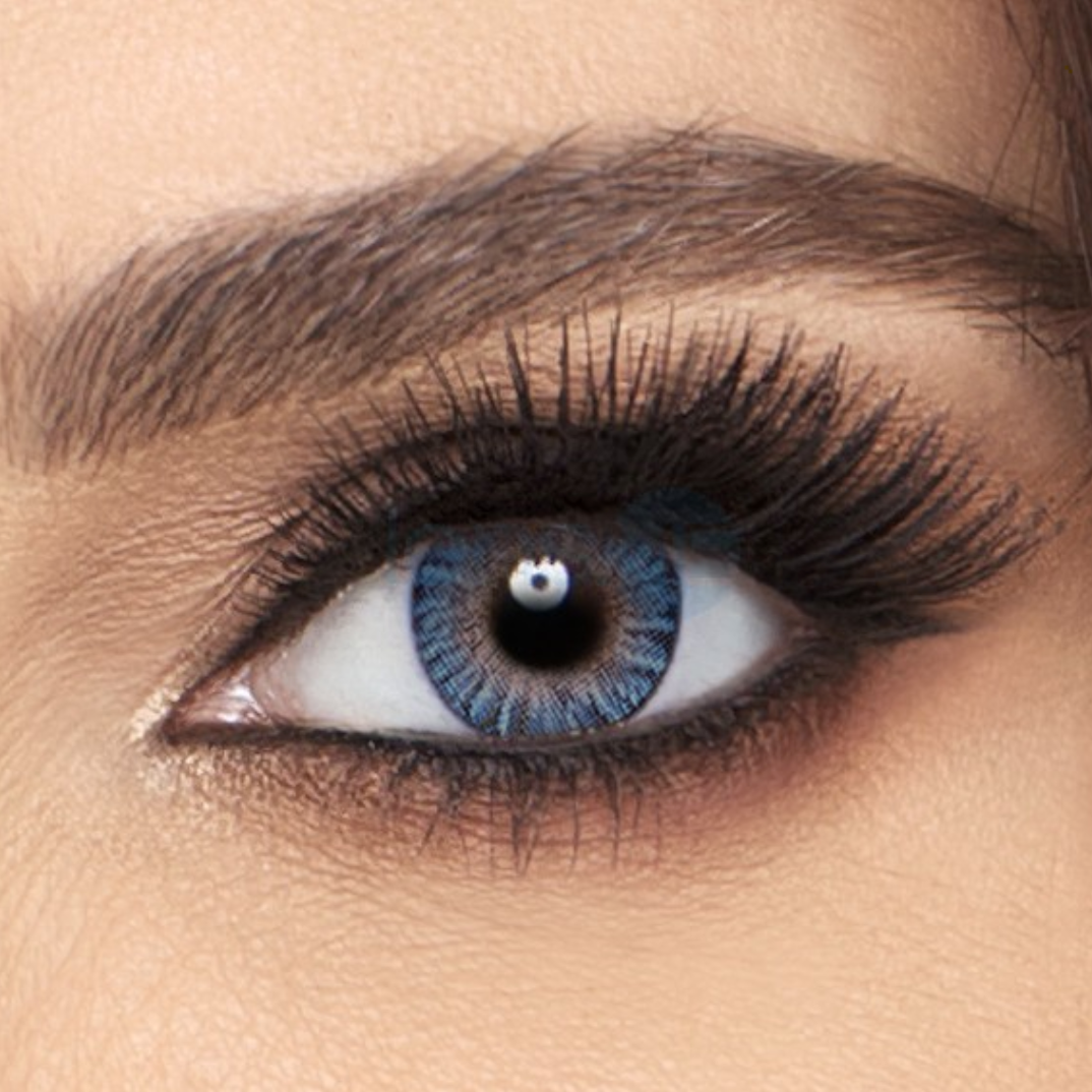 Air Optix Colors Blue Contact Lenses - 6 pack (1 month wear)