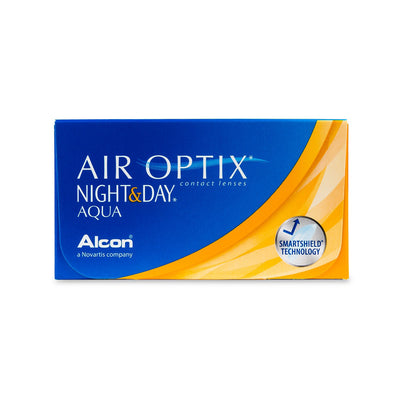 Air Optix Night & Day Aqua Contact Lenses - 6 pack (1 month wear)