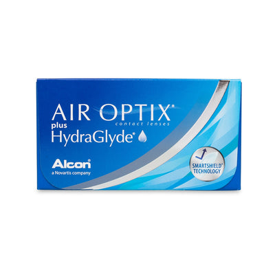 Air Optix Plus HydraGlyde Contact Lenses - 3 pack (1 month wear)