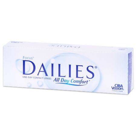 Focus DAILIES All Day Comfort Contact Lenses - 30 pack (1 day wear)